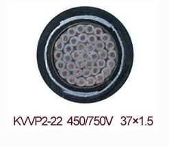KVVP2-22 37*1.5 屏蔽控制铠装电缆