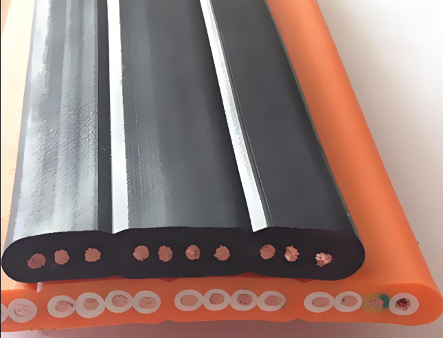 起重机扁电缆/行车移动扁电缆/电梯随行移动扁电缆